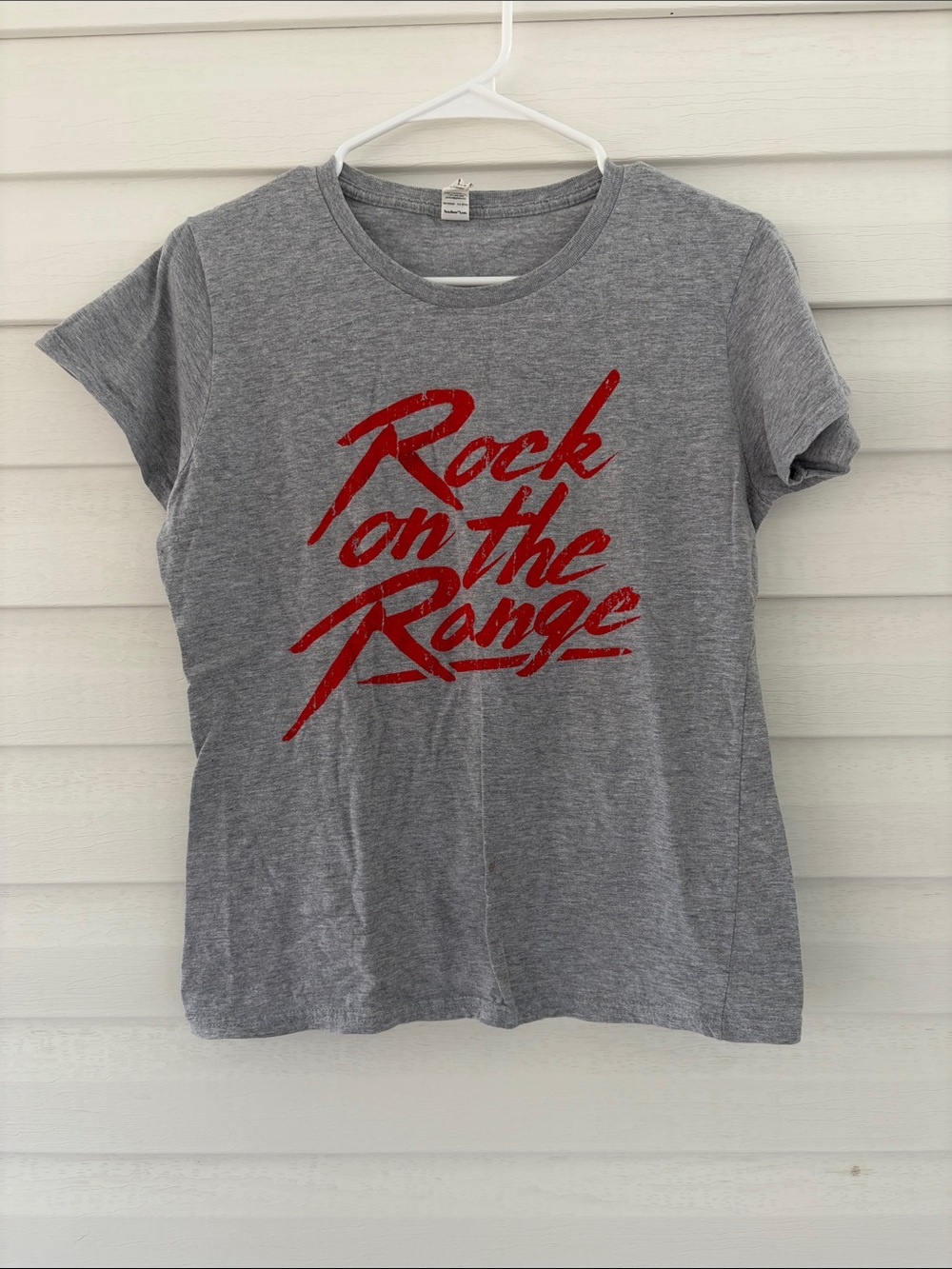 Rock on the Range 2017 Concert T Shirt Metallica Soundgarden Korn Gray Womens M